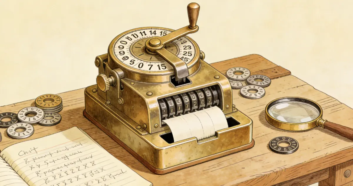 Caesar cipher substitution table